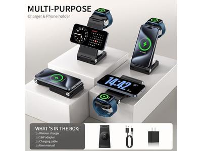 Rejser trådløs hurtig opladningsstation