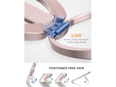 Ultra -telefongreb står med udskiftelig elastisk loop og magnetisk greb