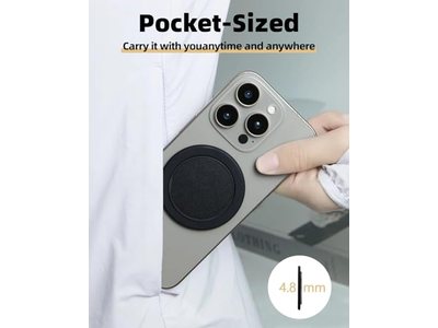 Ultratynd magnetisk telefongreb Multi-Angle Ring Holder Stand 360 Degree RO