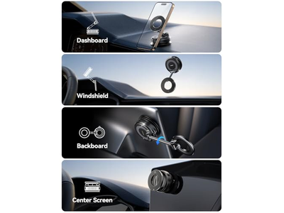 Vakuummagnetisk telefonholder til bil